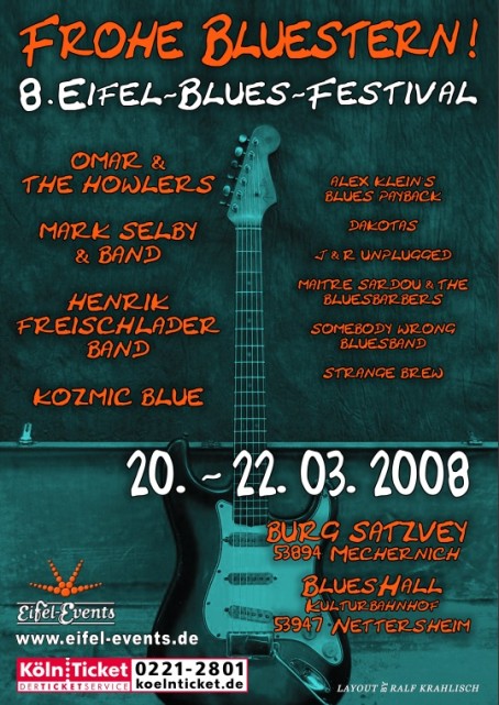 bluesternplakat-eifel bluesfestival 2008
